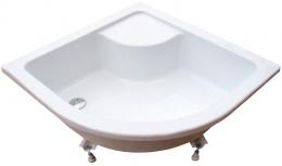 Поддон акриловый RAVAK SABINA 80 LA, полукруглый A214001020: 2