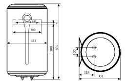 Водонагреватель Atlantic Steatite Elite VM 050 D400-2-BC (1500W): 4