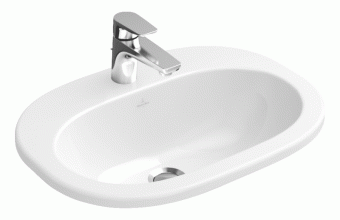 Умывальник встраиваемый VILLEROY&BOCH O.Novo 560x405см 41615601: 1