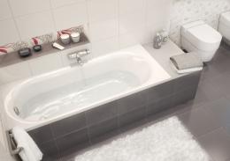 Ванна акриловая CERSANIT OCTAVIA ABS S301-253 170x70 + ніжки PW01/S906-001: 2