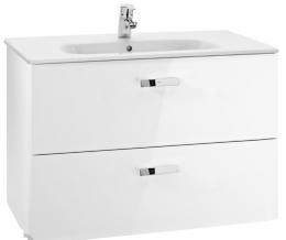 Шкафчик ROCA VICTORIA + умывальник ROCA VICTORIA 80 см A855852806 белый: 1