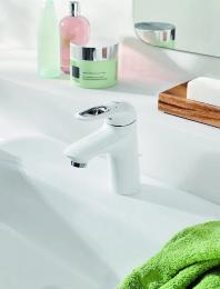 Смеситель для раковины  GROHE EUROSTYLE 33558LS3 белый: 3