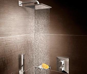 Верхний душ с душевым кронштейном GROHE Rainshower® Allure 230 26064000: 2