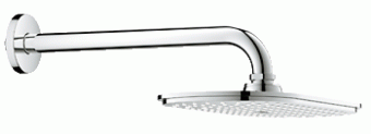 Верхний душ с душевым кронштейном GROHE Rainshower Veris 300 26068000