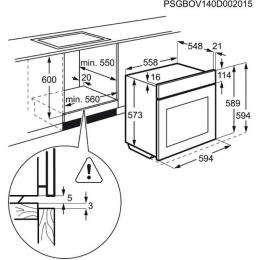 Духовой шкаф электрический Electrolux OPEB2520R: 2