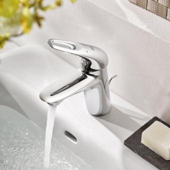 Смеситель для раковины GROHE EUROSTYLE NEW 33558003 (с донным клапаном): 2