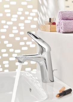 Смеситель для раковины GROHE EUROSTYLE NEW 33558003 (с донным клапаном): 3