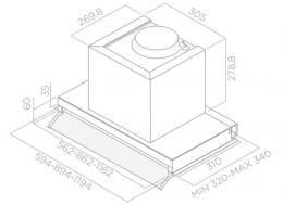 Вытяжка кухонная Elica BOX IN PLUS IXGL/A/120: 3