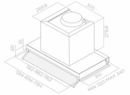 Вытяжка кухонная Elica BOX IN PLUS IXGL/A/60: 6