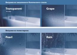 Штора для ванны RAVAK VS 3 115 проф. белый, стекло транспарент 795S0100Z1: 2