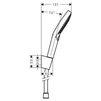 Душевой набор HANSGROHE Raindance Select S 120 26721400: 2