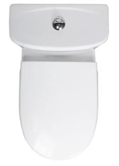 Унитаз компакт KOLO FREJA Premium косой. 3/6 нижн. подвод+сидение дюропласт soft-close L79046000: 2
