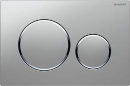 Смывная клавиша Geberit Sigma 20 115.882.KN.1 хром матовый/хром глянцевый: 1