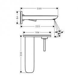 Смеситель для раковины HANSGROHE PURAVIDA 15085000: 2