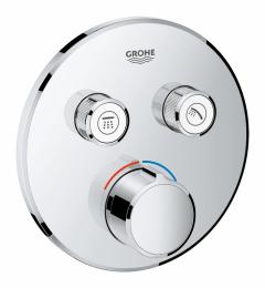 Смеситель для встраиваемого монтажа на 2 выхода GROHE SmartControl 29145000: 1