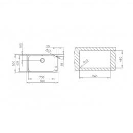 Мойка TEKA BAHIA 1B 12127001: 7