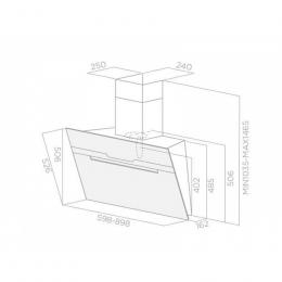 Вытяжка кухонная Elica MAJESTIC BL/A60: 2