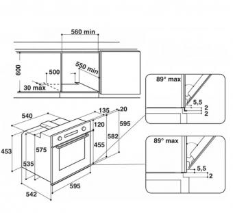 Духовой шкаф электрический WHIRLPOOL AKP745WH: 5