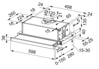 Вытяжка Franke Smart FSM 601 BK 315.0489.958: 3