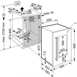 Встраиваемый винный шкаф LIEBHERR EWTdf 1653: 5