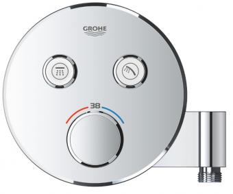 Термостат для встраиваемого монтажа на 2 выхода GROHE Grohtherm SmartControl 29120000: 2