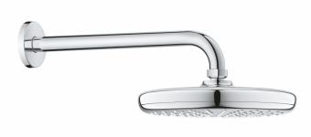 Верхний душ с душевым кронштейном GROHE Tempesta 210 26411000: 1