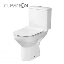 Унитаз-компакт CERSANIT CITY Cleanon гор.,нижн с сид. дюропласт slim soft-close K35-038/K35-030: 1