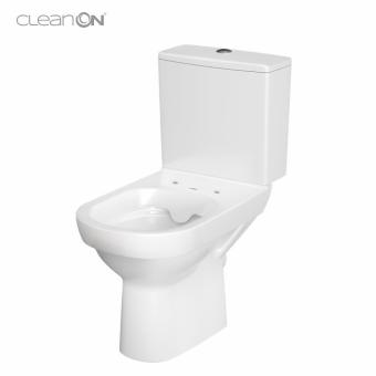 Унитаз-компакт CERSANIT CITY Cleanon гор.,нижн с сид. дюропласт slim soft-close K35-038/K35-030: 3