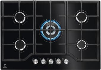 Варочная поверхность газ на стекле Electrolux GPE373YK: 1