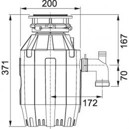 Измельчитель FRANKE TURBO ELITE TE-75 134.0535.241: 3