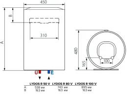 Водонагреватель ARISTON LYDOS R 50 V: 4