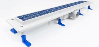 Душевой канал с сухим затвором под плитку STYRON L-400 STY-F-40: 1