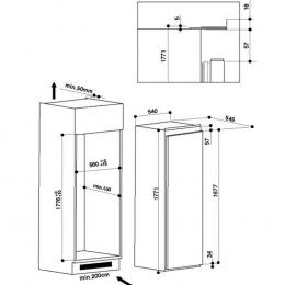 Встраиваемый морозильный шкаф Whirlpool AFB1840A+: 5