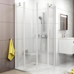 Душевая кабина RAVAK CSKK4-90 транспарент, белый 3Q170100Z1: 1