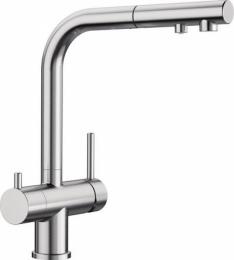 Смеситель для мойки BLANCO FONTAS-S II UltraResist нержавеющая сталь 525199: 1