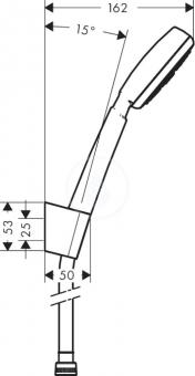 Душевой набор HANSGROHE CROMETTA 26665400: 2