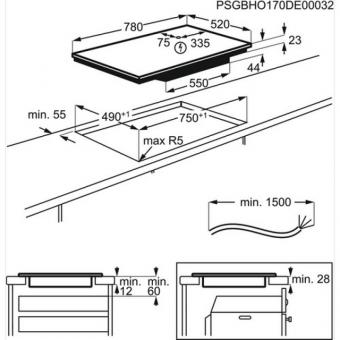 Варочная поверхность индукционная Electrolux EIS8648: 2