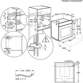 Духовой шкаф электрический Electrolux OKA9S31CX: 3