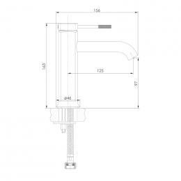 Смеситель для умывальника IMPRESE BRENTA ZMK071901010: 2