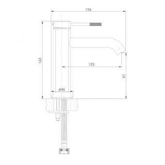 Смеситель для умывальника IMPRESE BRENTA ZMK071901010: 2