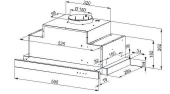 Вытяжка Best Chef Simple touch 750 inox 60 (OCORB60I4UW.S3.SA.SSA_BST): 6