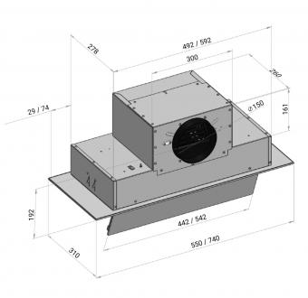 Вытяжка Best Chef Glass Box 1100 Black 55 (4F491N2L7A): 7