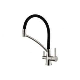 Смеситель для кухни Fabiano FKM 3110 Inox Black 8231.403.0058: 1