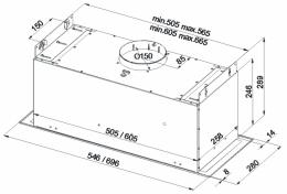 Вытяжка Best Chef Smart box 1000 black 55 (OSKI55J4KW.S3.MC.KSB_BST): 6