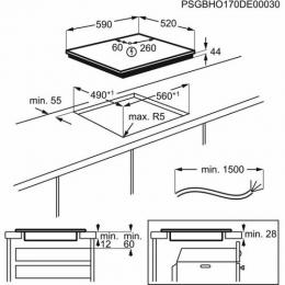 Варочная поверхность индукционная Electrolux IPE6450KF: 2