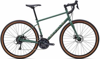 Велосипед 27,5" Marin FOUR CORNERS рама - S 2024 Gloss Green/Tan (SKD-50-96): 1