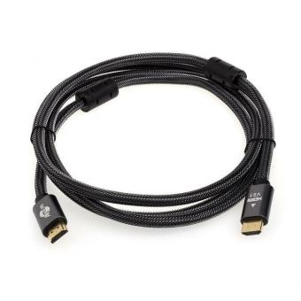 Кабель Atcom (AT23782) Premium HDMI-HDMI ver 2.1, 4К, 2м, Black, пакет: 2