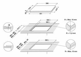 Варочная панель индцукционная WHIRLPOOL WFS0160NE: 3