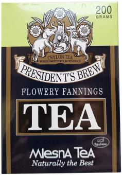 Чай MLesnA черный цейлонский President’s Brew  Президент Брю 200 грм (03-011): 1