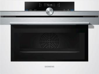 Духовой шкаф электрический с СВЧ Siemens CM633GBW1